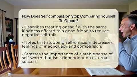 How Does Self-compassion Stop Comparing Yourself To Others? - The Personal Growth Path