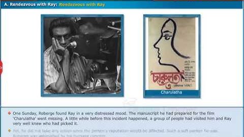 Rendezvous with Ray - Films and Theatre, Class 10 English | SSC
