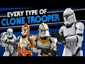 Every Clone Trooper Type in Star Wars Canon