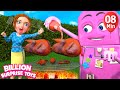 Family Evening with Refrigerator - BillionSurpriseToys Nursery Rhymes, Kids Songs