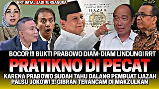 Download Lagu BOCOR‼️ BUKTI PRABOWO DIAM-DIAM LINDUNGI RRT DARI KASUS IJAZAH PALSU JOKOWI😱  PRATIKNO DI PECAT MP3