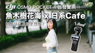 DJI Osmo Pocket 4 值得換嗎？帶著新機去大角咀魚木樹花海 + 中環日系Cafe 打卡，新配件效果超乎想像！[中文字幕] [English Subtitles][日本語字幕]
