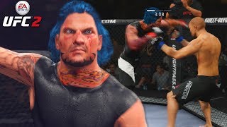 Jeff Hardy! Everyone Wants To Grapple?! EA Sports UFC 2 Online Gameplay