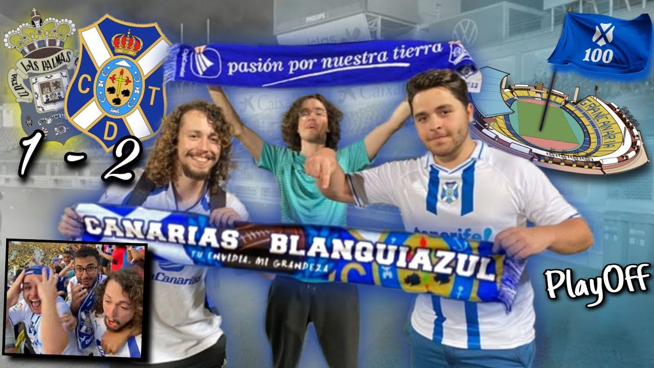 👑 EL CD TENERIFE SE LLEVA EL DERBI CANARIO DEL SIGLO *mucha fiesta*