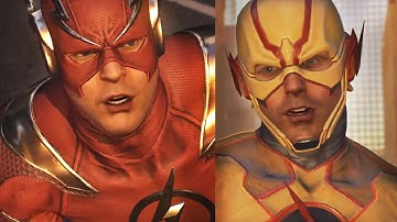 Injustice 2 Story (Part 6) Flash vs Reverse Flash Deadshot Captain Cold [First Run]