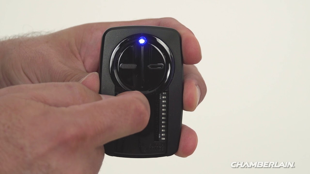 How to program chamberlain garage door opener - TechStory