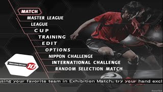 World Soccer winning Eleven 10 PS2 - Gameplay - PCSX2 screenshot 4