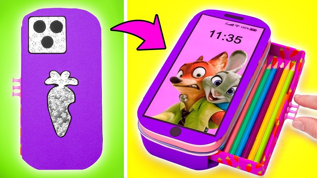 Величайшая карандашная кража! 🕵️‍♂️ Приключение с самодельным пеналом от Сэма и Сью ✏️