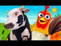 Vaca Maru- Bartolinho e Mais Animais da Fazenda do Zenon | O Reino Infantil