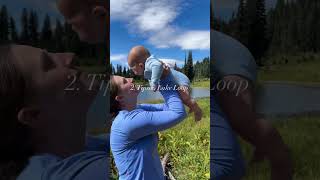 6 Family Friendly Hikes in Mount Rainier National Park! #getoutside #youtubeshorts #shorts #rainier