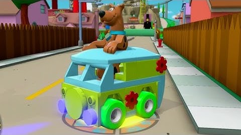 LEGO Dimensions - Mystery Machine Fully Upgraded - All 3 Versions (Vehicle Showcase)