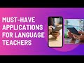 Top applications for language teachers 2020 #LearnLanguages #LanguageApps