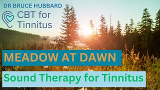 Sound Therapy for Tinnitus: Meadow at Dawn