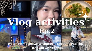 Vlog activities ep.2 กิจกรรมนักเรียนแลกเปลี่ยนอเมริกา | exchange student USA