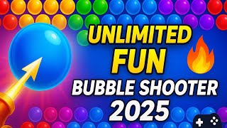 "Bubble Shooter Game 🎯 | Most Addictive Puzzle Game | Unlimited Fun Gameplay 2025" screenshot 5