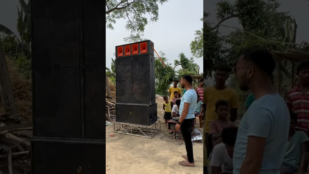 7star Dj setup || Adivasi Biye Bari 