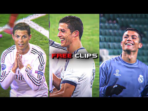 Cristiano Ronaldo 4K Best Free Clips For Edits (Upscaled) Part-1