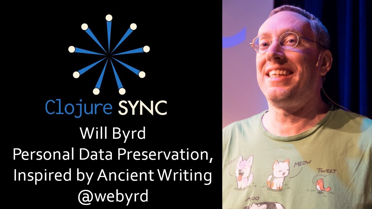 Personal Data Preservation, Inspired by Ancient Writing - Will Byrd