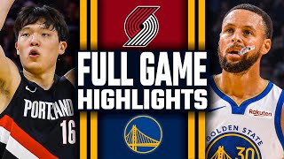 Portland Trail Blazers Vs Den State Warriors - Full Highlights October 8, 2025 Nba Preseason