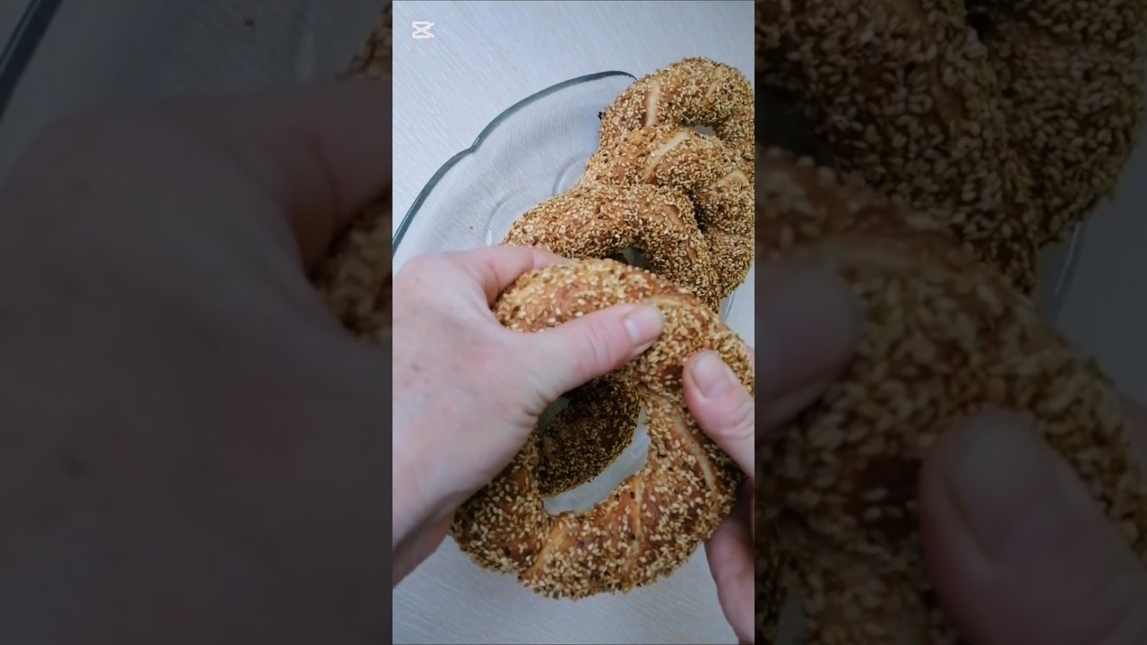 Dışarıdan Almaya Son! Evde Çıtır Çıtır Simit Tarifi 🥨✨