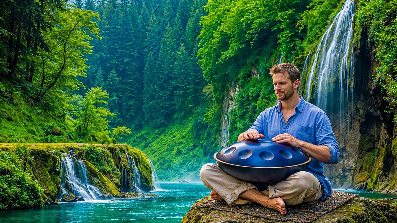 Расслабляющий микс для ханг-драма - Позитивная энергия - Снимает стресс и успокаивает ум ☆04