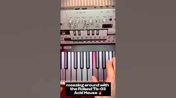 The analog warmth of Roland TB-03! 🔥