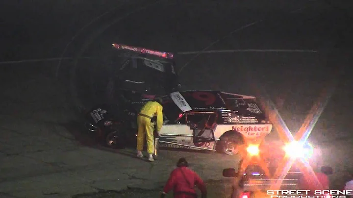 Rockford Speedway Deanna Chandler crash 5-31-14