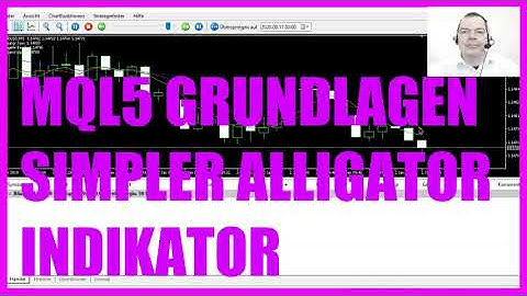 MQL5 TUTORIAL GRUNDLAGEN - 88 SIMPLER ALLIGATOR INDIKATOR