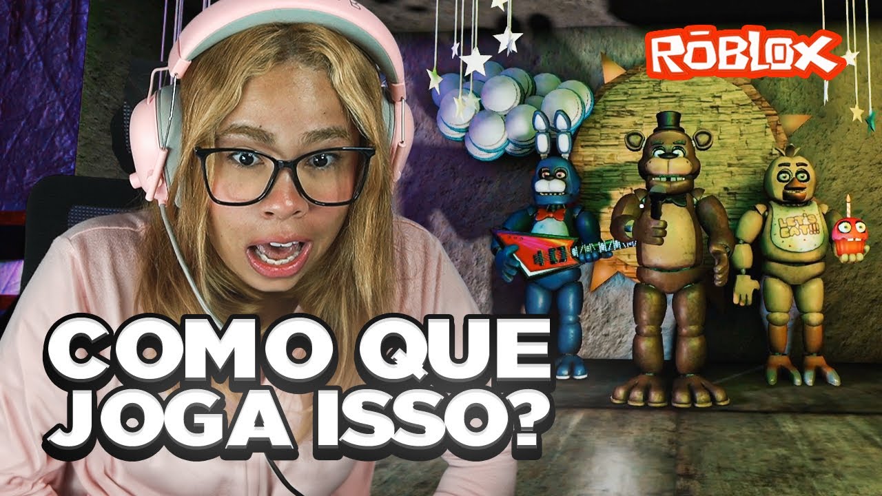 JOGUEI FIVE NIGHTS AT FREDDY’S NO ROBLOX