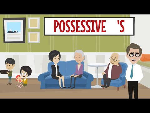 LEARN ENGLISH WITH CONVERSATION - POSSESSIVE 'S