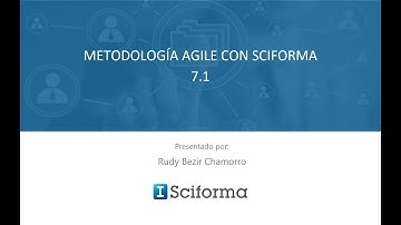Metodología Agile para gestión de proyectos con Sciforma 7.1