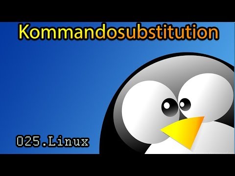 Kommandosubstitution 025.linux