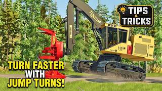 Turn Faster With Jump Turns! | Logging Tips & Tricks
