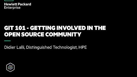 Git 101 - Getting involved in the open source community