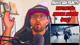 Musician reacts to BabyMetal - Mirror, Mirror (Live) | Analysis #reaction #babymetal