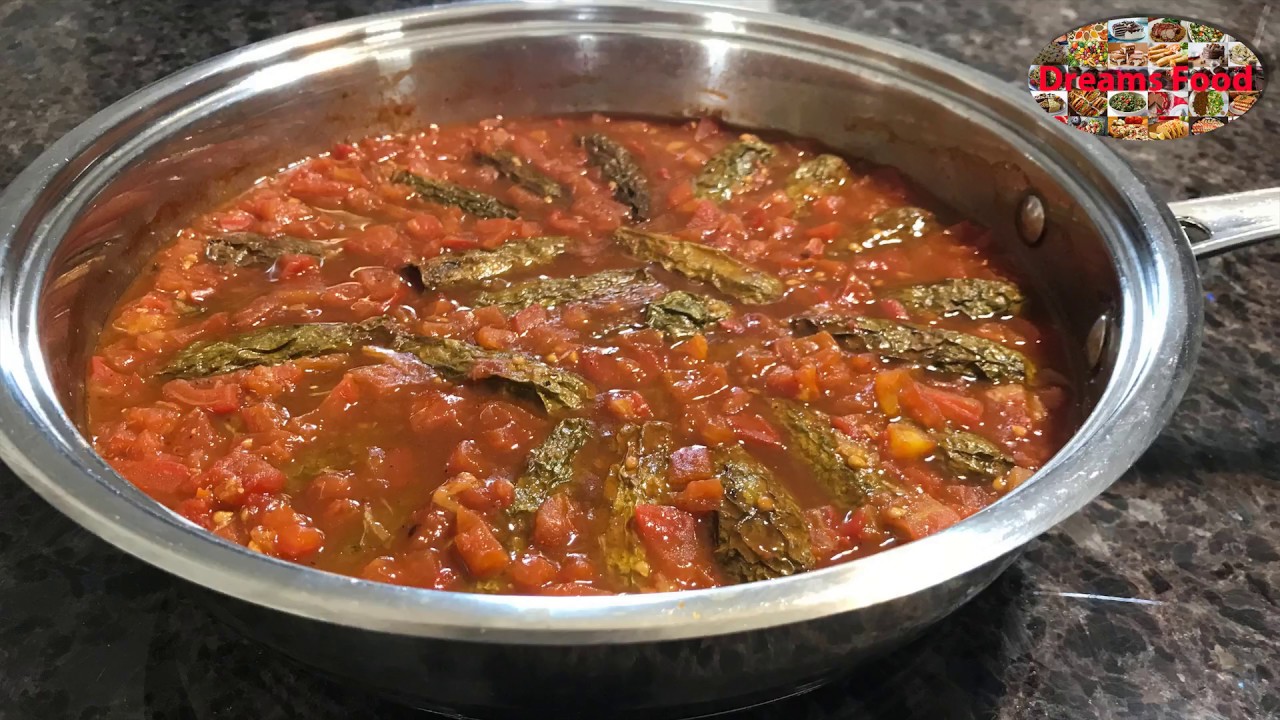 Lebanese ablama (squash with tomatoes) - YouTube