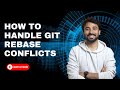 Handling Conflicts During Git Rebase | Git in Hindi | Git by Gaurav | Git tutorials in Hindi