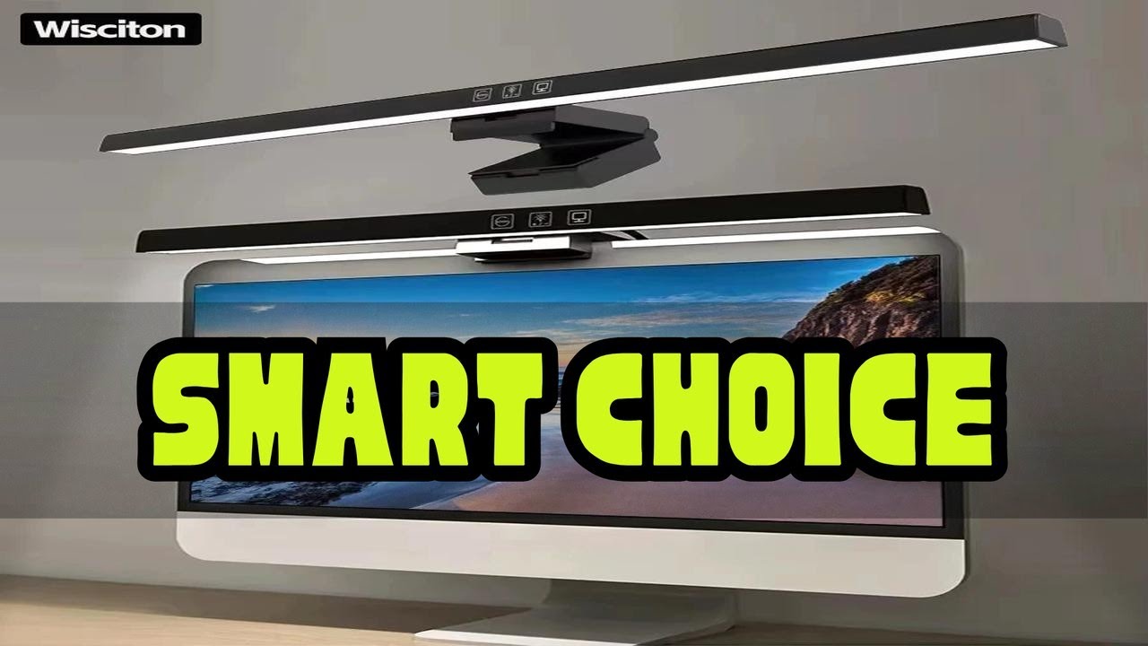 LED Computer Monitor Light Bar For Learning/Reading/Work Dimming Night Lighting Display Screen Hang