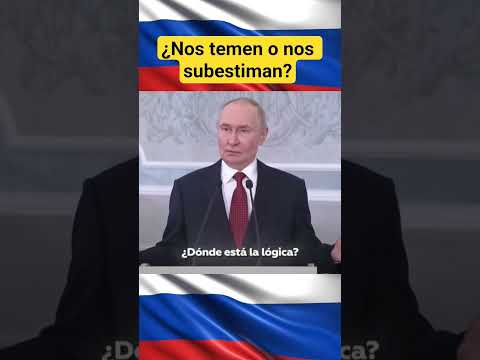 Putin EXPONE contradicciones