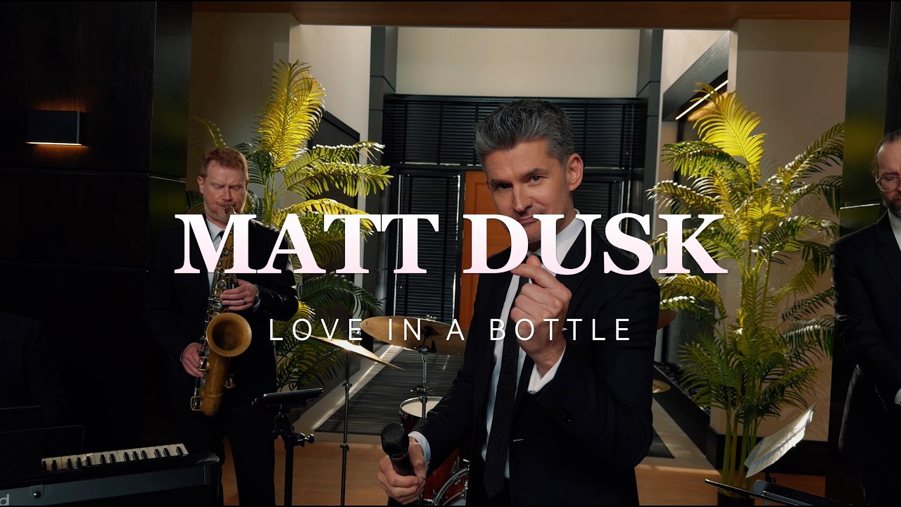 Matt Dusk - Love In A Bottle (60's Version) - Lyric Video