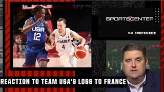 There is ‘no excuse’ for Team USA’s loss to France - Brian Windhorst | SportsCenter