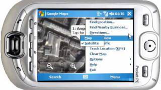Google Maps on Windows Mobile 2005 screenshot 3