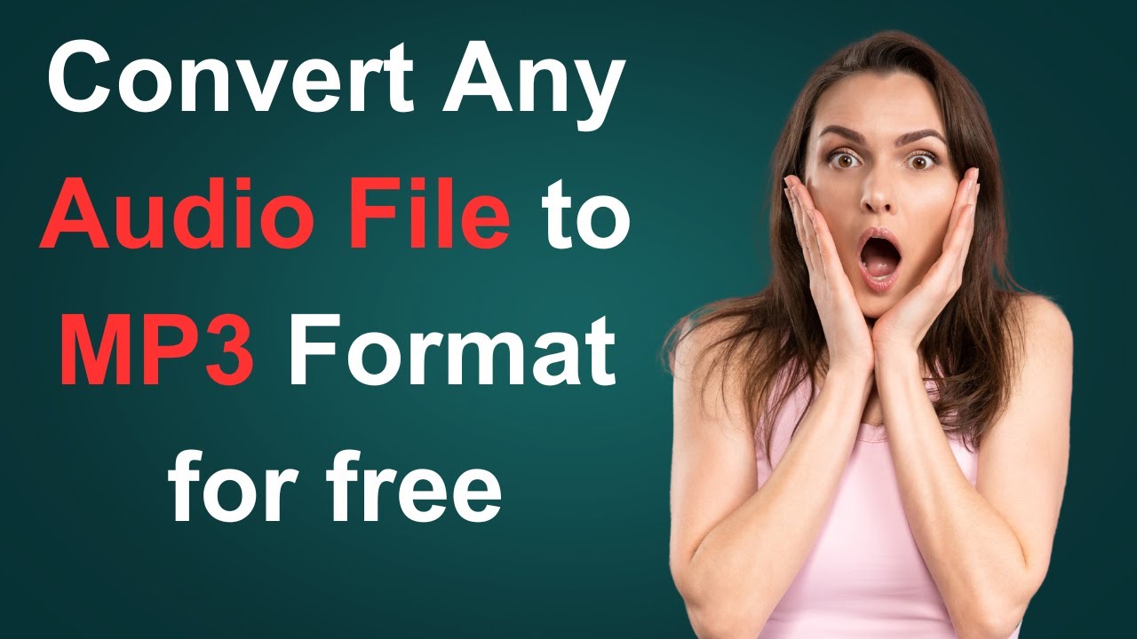 How to Convert Any Audio File to MP3 Format for free - Quick & Easy Tutorial!