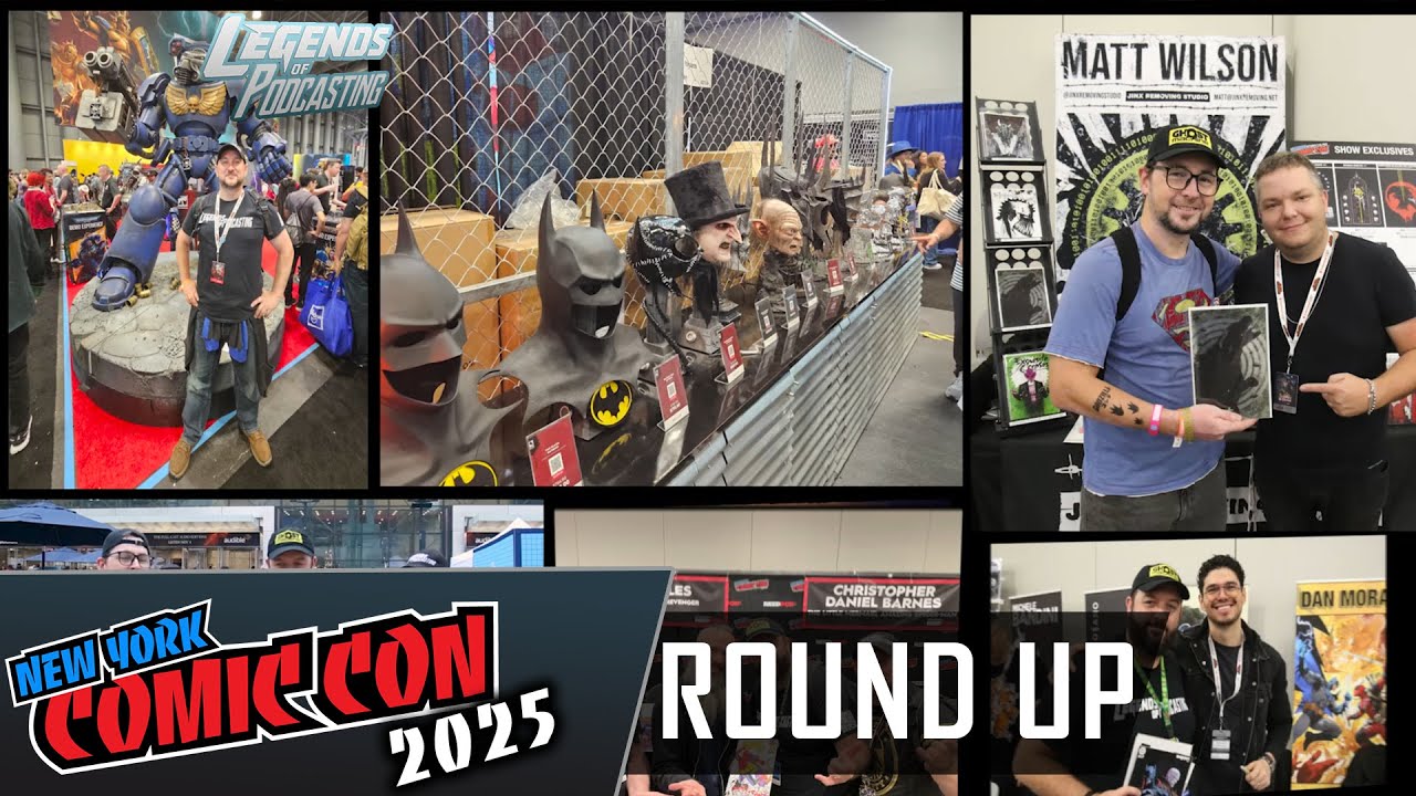New York Comic Con 2025 — обзор и косплеи | Легенды подкастинга