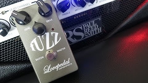 Lovepedal Fuzzmaster Silicon Fuzz - Pedal Demo