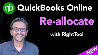 QuickBooks Online: Reallocate Classes/Locations (with RightTool PRO)