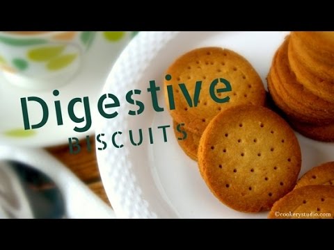 How to make digestive biscuits at home | Atta biscuits at home