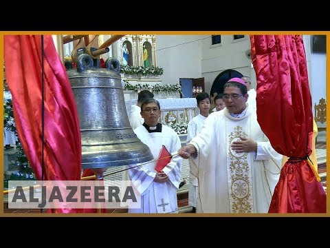 🇵🇭🔔Philippines celebrates as Balangiga church bells toll again | Al Jazeera English