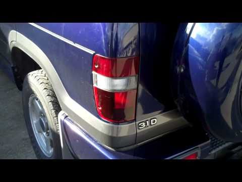 How to change the rear lights on a  Isuzu Trooper / Vauxhall Monterey