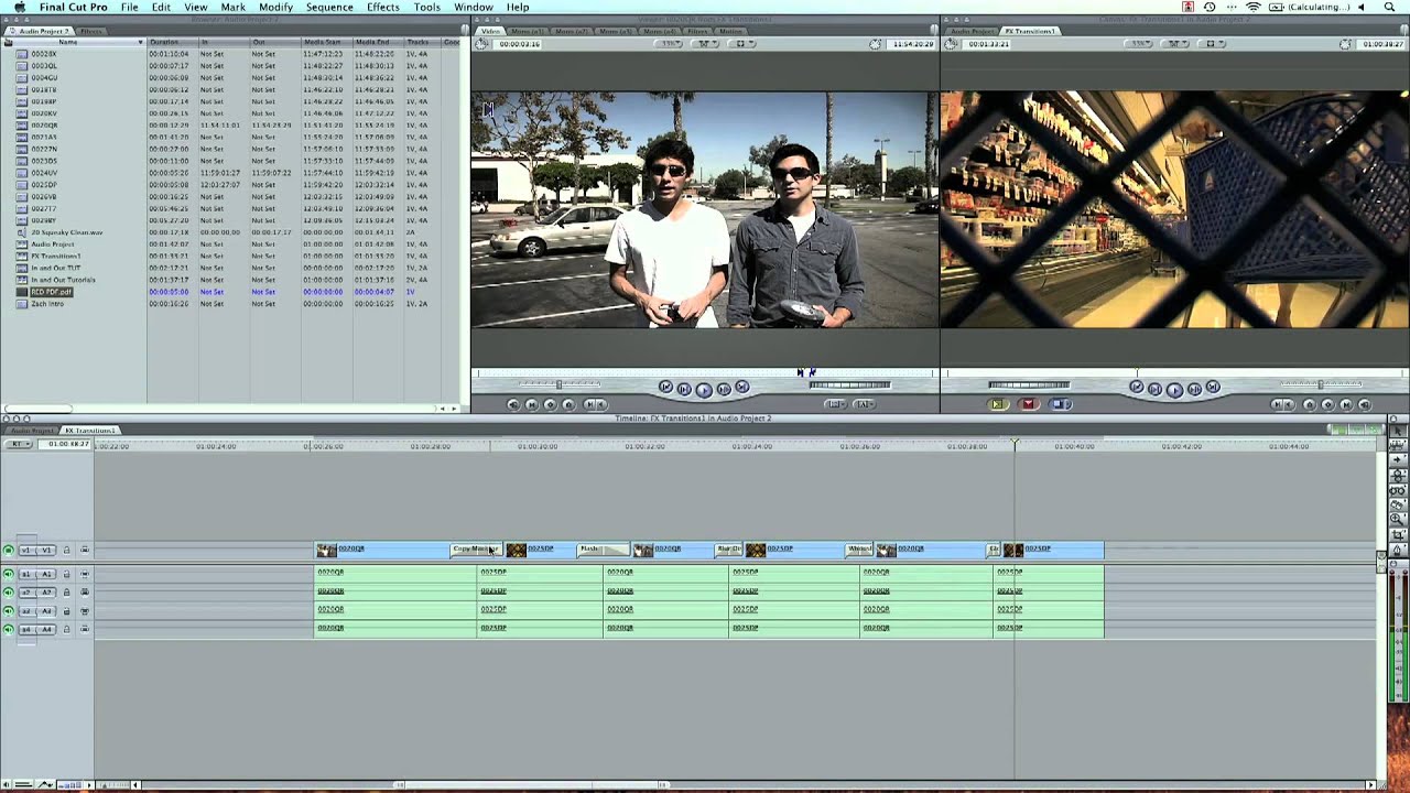 PDF Animation and Customizing Transitions in FCP